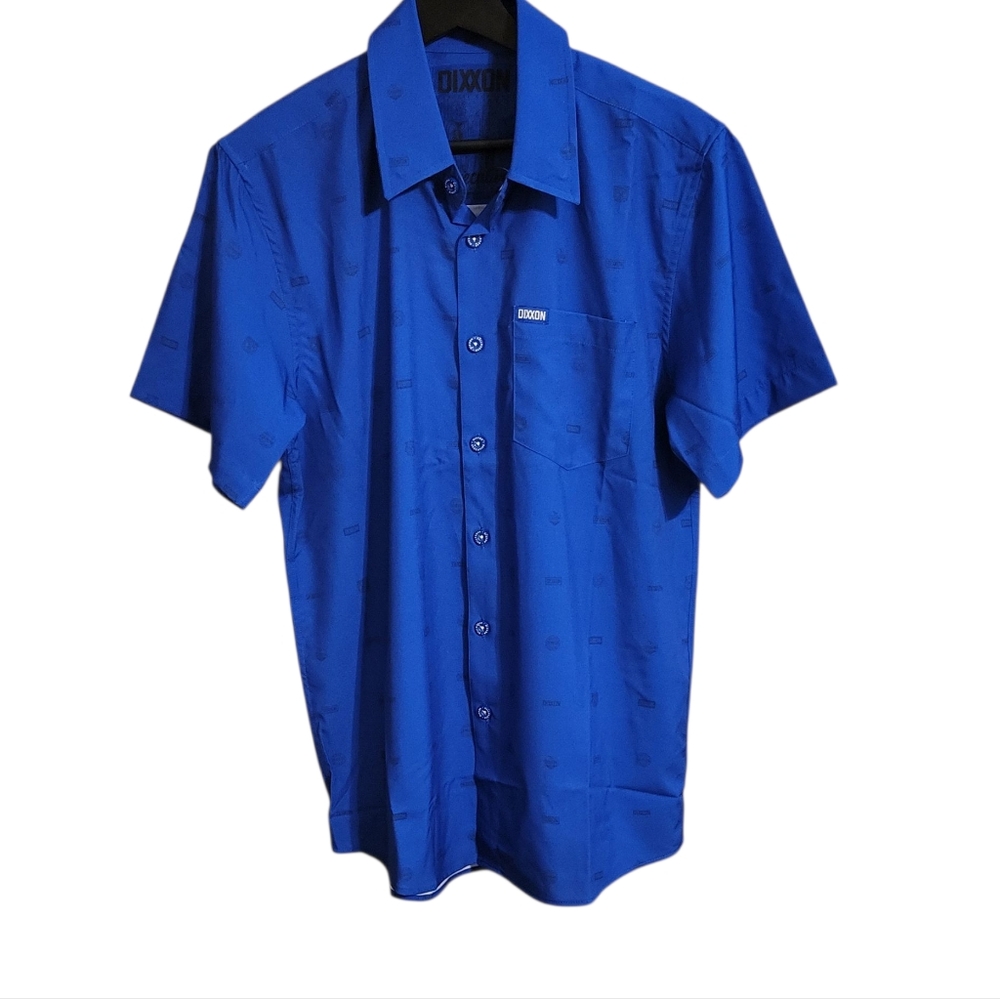 Dixxon The Executive Blue All Over Logo Shirt